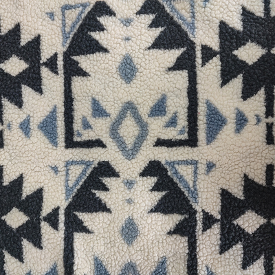 Garment Sherpa Fleece 100% ポリエステル先染め 300GSM Fabric Sherpa