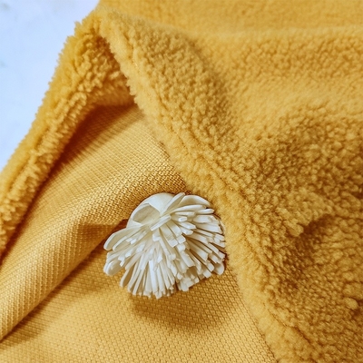 100%のポリエステルSherpaの羊毛の生地
