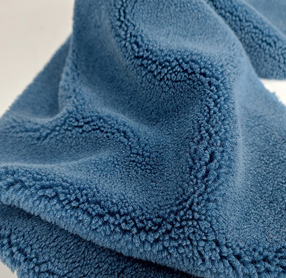 Pillowslip袋のための無地ポリエステルSherpaの羊毛の生地490gsm