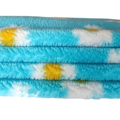ヒマワリ370gsmはPillowslipのソファー カバー袋のためのSherpaの羊毛を印刷した