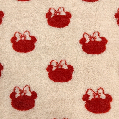 100%のポリエステルSherpaの生地のヤーンによって染められるジャカード650gsm 288F
