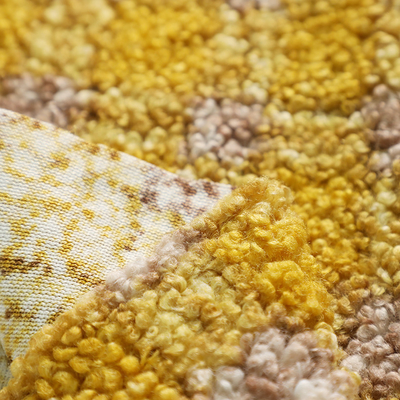 58" 60"ソファーのおもちゃPillowslipのための150D 300gsmの格子縞のSherpaの生地
