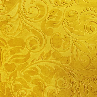 3Dはソファーのオランダのビロードの生地320gsm 150Dを浮彫りにした